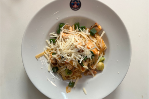 Tagliatelle mit Lachs